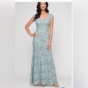 Alex Evenings ELEANOR SWEETHEART NECK DRESS NWT Size 10 Retail $299